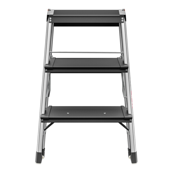 Hailo Escabeau double en aluminium Master D70 2 x 3 marches