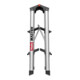 Hailo Escabeau double en aluminium Master D70 2 x 3 marches