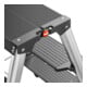 Hailo Escabeau double en aluminium Master D70 2 x 3 marches