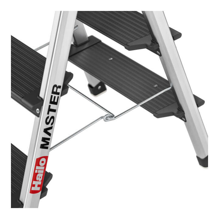 Hailo Escabeau double en aluminium Master D70 2 x 3 marches