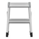 Hailo Escabeau double en aluminium Master D80 2 x 2 marches