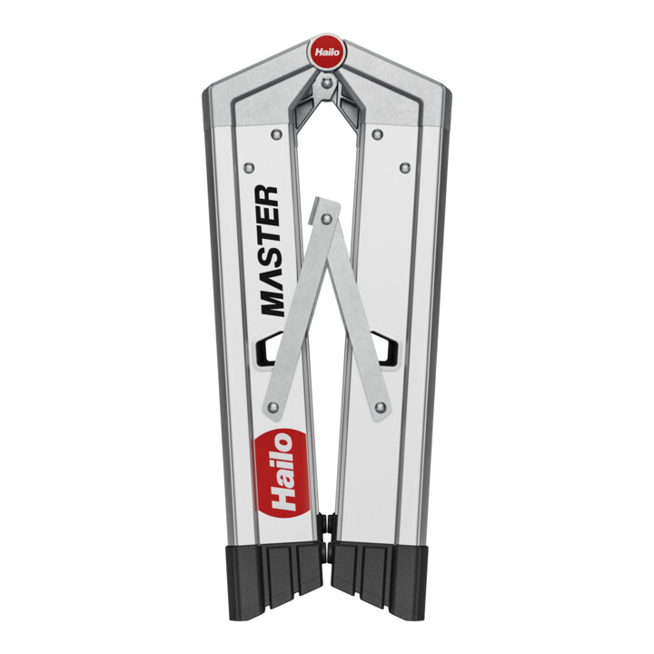 Hailo Escabeau double en aluminium Master D80 2 x 2 marches