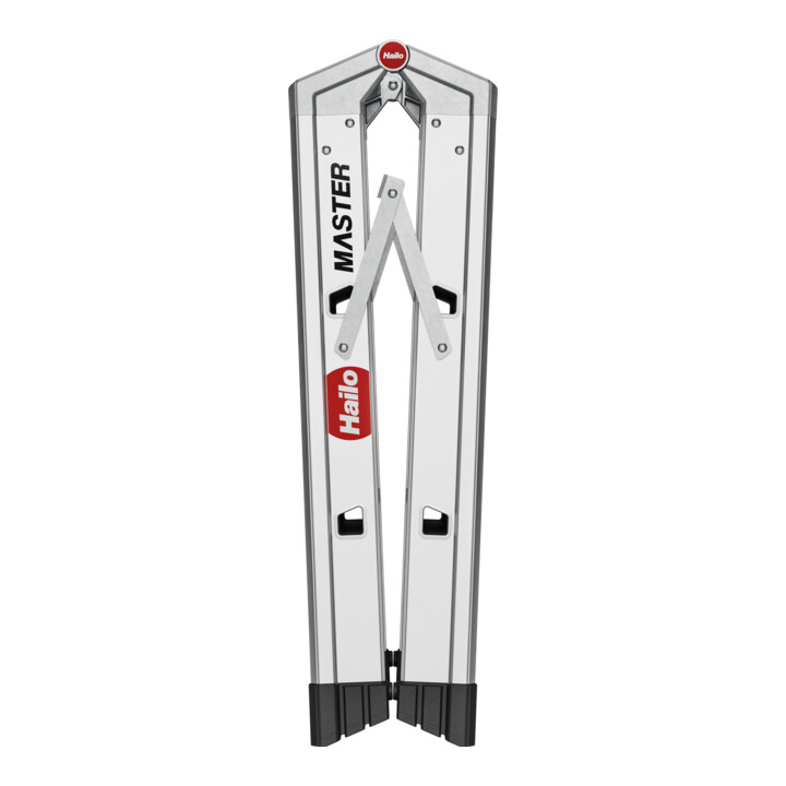 Hailo Escabeau double en aluminium Master D80 2 x 3 marches