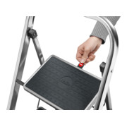 Hailo Escabeau pliable en aluminium K30 3 marches-4