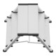 Hailo Escabeau pliant double marche L90 2 x 3 marches-2