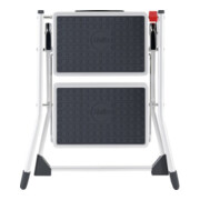 Hailo Escabeau pliant Mini acier 2 marches-2