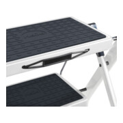 Hailo Escabeau pliant Mini acier 2 marches-4