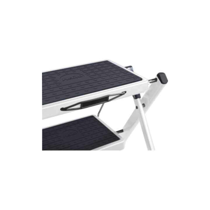 Hailo Escabeau pliant Mini acier 2 marches