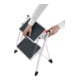 Hailo Escabeau pliant Mini acier 2 marches