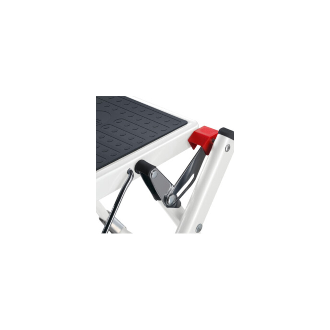 Hailo Escabeau pliant Mini acier 2 marches
