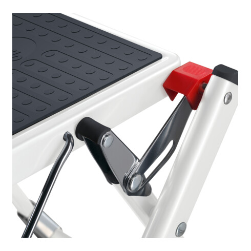 Hailo Escabeau pliant Mini acier 2 marches