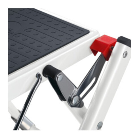 Hailo Escabeau pliant Mini acier 2 marches