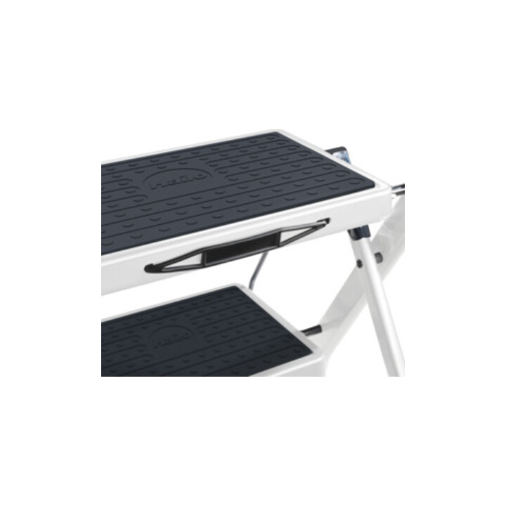 Hailo Escabeau pliant Mini acier 2 marches