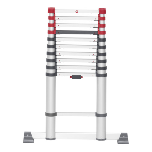Hailo FlexLine, aluminium veiligheidstelescopische ladder, 11 sporten