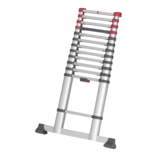 Hailo FlexLine, échelle télescopique de sécurité en aluminium, 13nombre de barreaux
