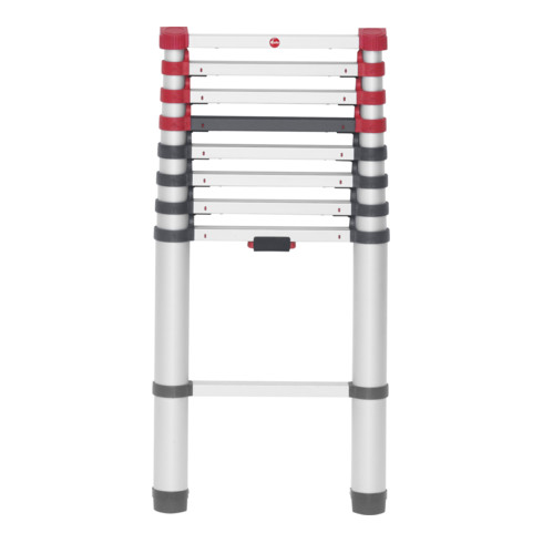 Hailo FlexLine, échelle télescopique de sécurité en aluminium, 9nombre de barreaux