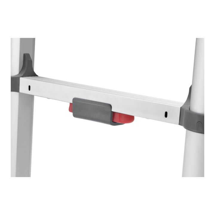 Hailo FlexLine T80, Alu-Sicherheits-Teleskopleiter, 11 Sprossen