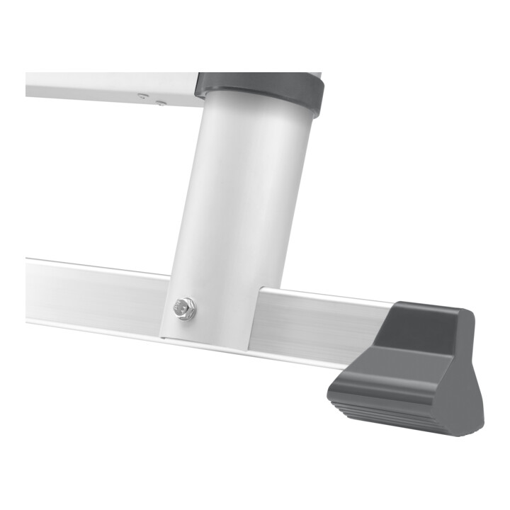 Hailo FlexLine T80, Alu-Sicherheits-Teleskopleiter, 11 Sprossen