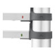 Hailo FlexLine T80, Alu-Sicherheits-Teleskopleiter, 13 Sprossen