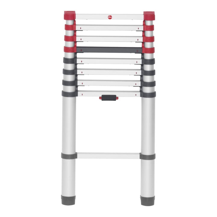 Hailo FlexLine T80, Alu-Sicherheits-Teleskopleiter, 9 Sprossen
