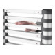 Hailo FlexLine T80, Alu-Sicherheits-Teleskopleiter, 9 Sprossen
