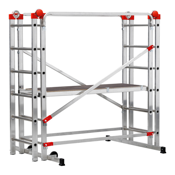 Hailo G60, Aluminium-Multifunktionsgerüst, 2 x 12