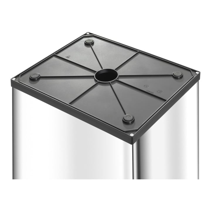 Hailo Großraum-Abfallbox Big-Box Swing 60 silber