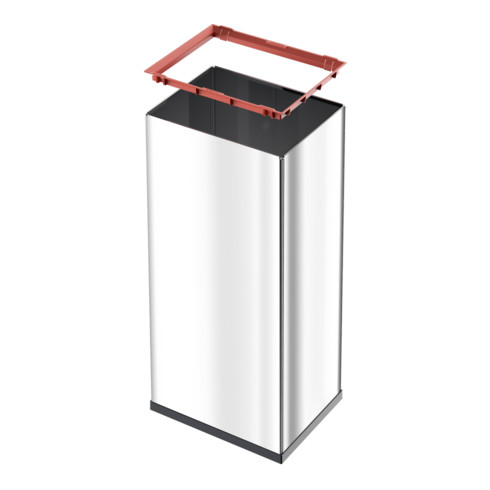 Hailo Großraum-Abfallbox Big Box Swing silber