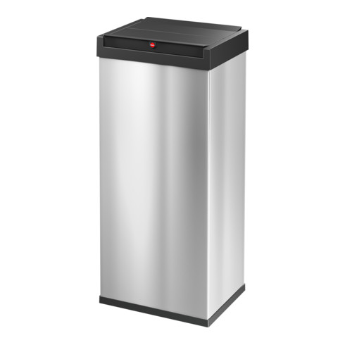 Hailo Big-Box Swing XL, Großraum-Müllbox, 52 ltr, Edelstahl