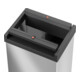 Hailo Big-Box Swing XL, Großraum-Müllbox, 52 ltr, Edelstahl-2