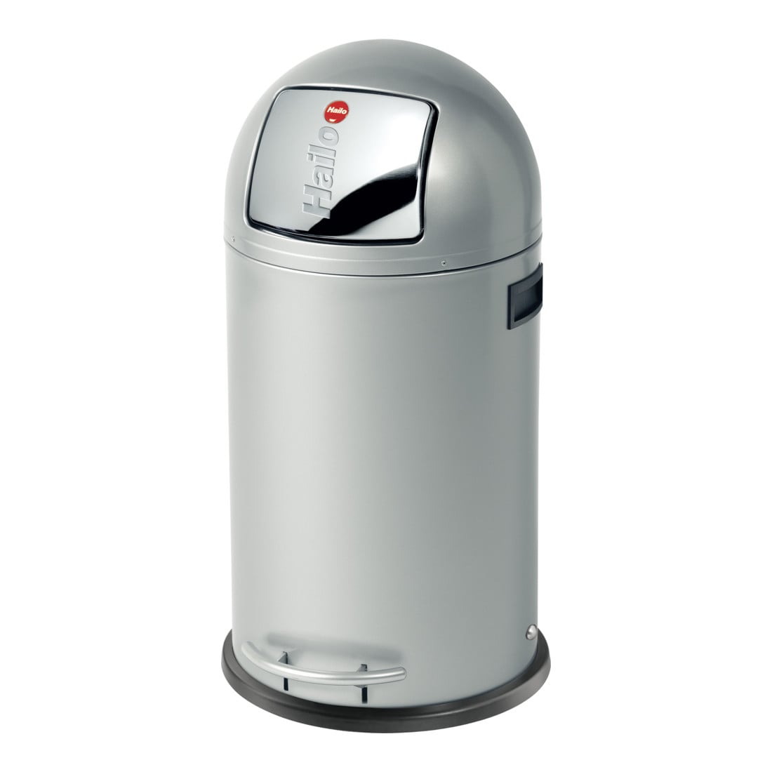 Hailo Großraum-Abfallbox Kick Maxx 35 silber | Contorion.de