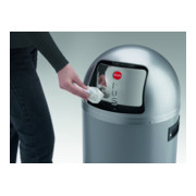Hailo Großraum-Abfallbox Kick Maxx 50 schwarz-2