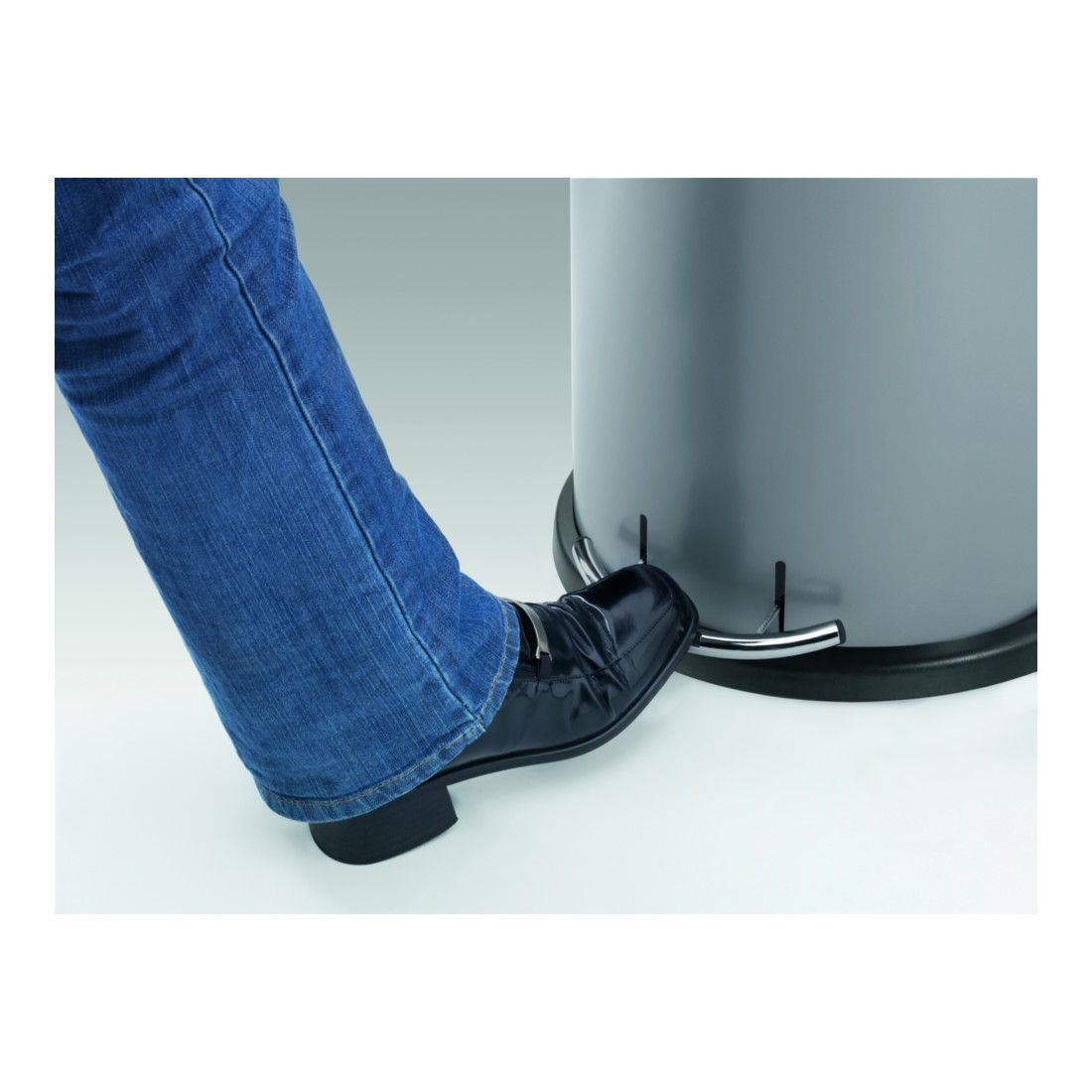Hailo Großraum-Abfallbox Kick Maxx 50 schwarz