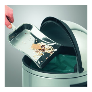 Großraum-Abfallbox KickVisier 50 silber Großraum-Abfallbox KickVisier 50 silber