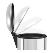 Hailo Harmony L, Design-Tret-Mülleimer, 20 ltr, Edelstahl-2