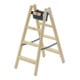 Hailo Holzleiter Master H80 2 x 4 Stufen ergonomisch