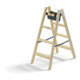 Hailo Holzleiter Master H80 2 x 4 Stufen ergonomisch