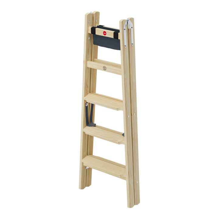 Hailo Holzleiter Master H80 2x5 Stufen ergonomisch