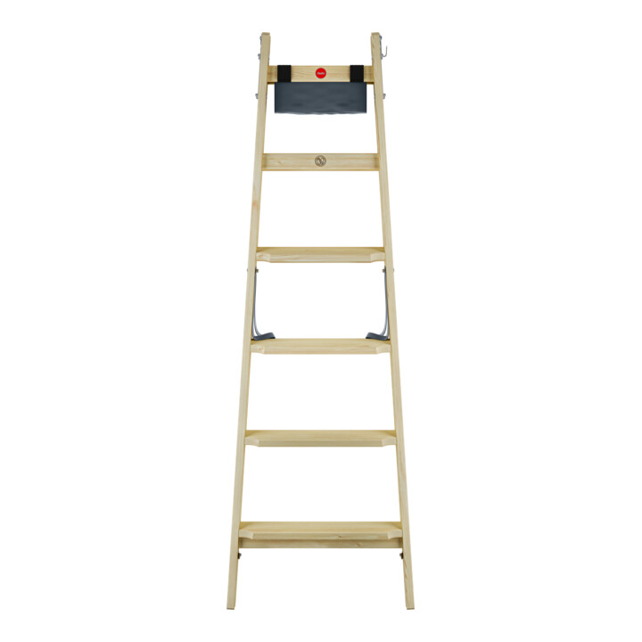 Hailo Holzleiter Master H80 2x6 Stufen