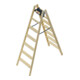 Hailo Holzleiter Master H80 2x7 Stufen