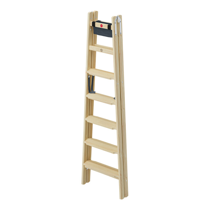 Hailo Holzleiter Master H80 2x7 Stufen