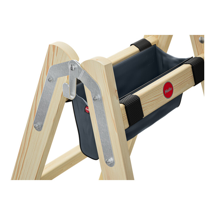 Hailo Holzleiter Master H80 2x7 Stufen
