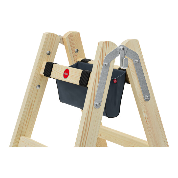 Hailo Holzleiter Master H80 2x7 Stufen