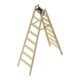 Hailo Holzleiter Master H80 2x8 Stufen