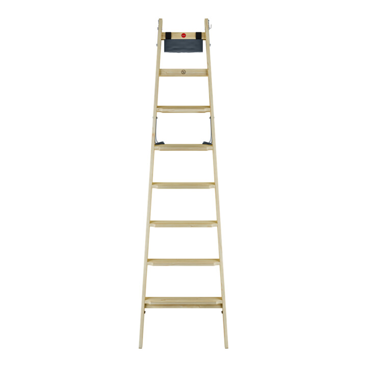 Hailo Holzleiter Master H80 2x8 Stufen