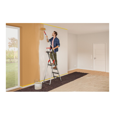 Hailo L100 TopLine, Alu-Sicherheits-Stehleiter