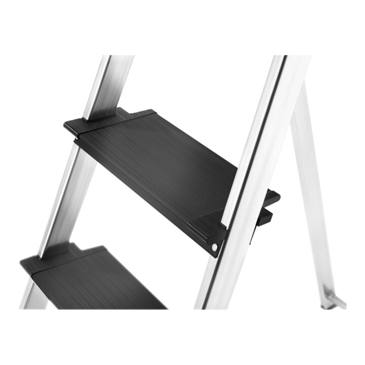 Hailo L100 TopLine, Alu-Sicherheits-Stehleiter, 5 Stufen
