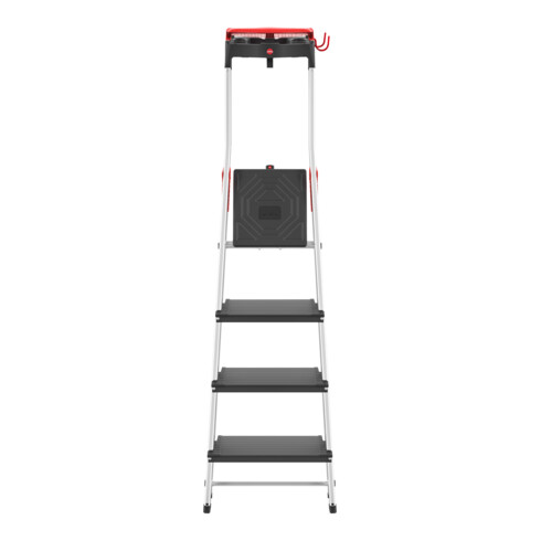 Hailo Escabeau de sécurité en aluminium L100 TopLine
