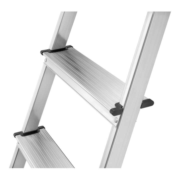 Hailo L60 StandardLine, Alu-Sicherheits-Stehleiter, 3 Stufen