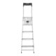 Hailo L60 StandardLine, Alu-Sicherheits-Stehleiter, 4 Stufen